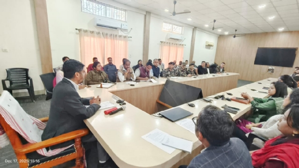 হাতী-মানুহৰ সংঘাত ৰোধৰ বাবে তামুলপুৰ জিলা প্ৰশাসনৰ তৎপৰতা। হাতী-মানুহৰ সংঘাত ৰোধৰ বাবে তামুলপুৰ জিলা প্ৰশাসনৰ তৎপৰতা।