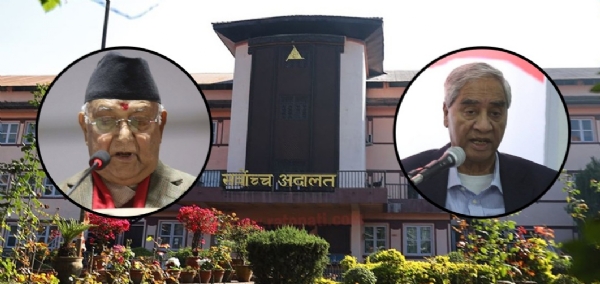 एमाले अध्यक्ष ओली और कॉर्नर्स अध्यक्ष देउवा एमाले अध्यक्ष ओली और कॉर्नर्स अध्यक्ष देउवा