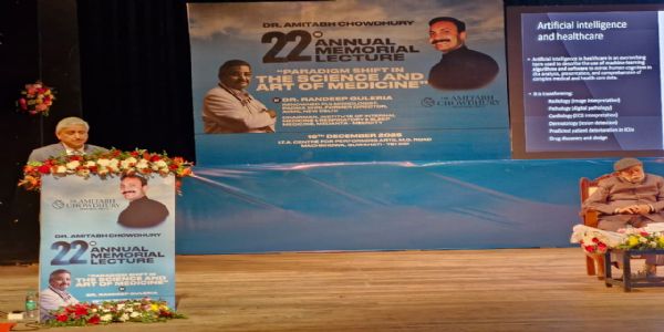 ঔষধ কেৱল বিজ্ঞান নহয়, ই হৈছে বিজ্ঞান আৰু কলাৰ সমাহাৰ :  প্ৰসিদ্ধ চিকিৎসক ডাঃ ৰণদীপ গুলেৰিয়া