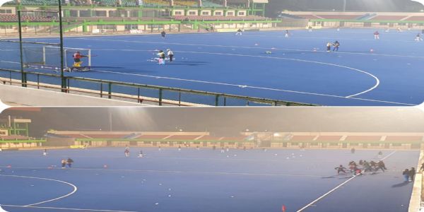 মহিলা হকী ইণ্ডিয়া লীগৰ বাবে ৰাঁচীত প্ৰচণ্ড উৎসাহ, অনুশীলন চাবলৈ ভিৰ