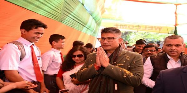 কাছাৰত কেইবাটাও কাৰ্যসূচীৰে মন্ত্ৰী পীযুষ হাজৰীকা: জলসম্পদ বিভাগৰ আঁচনি আৰু মৈত্ৰী আঁচনিৰ অধীনত থানাৰ নতুন গৃহৰ আধাৰশিলা স্থাপন