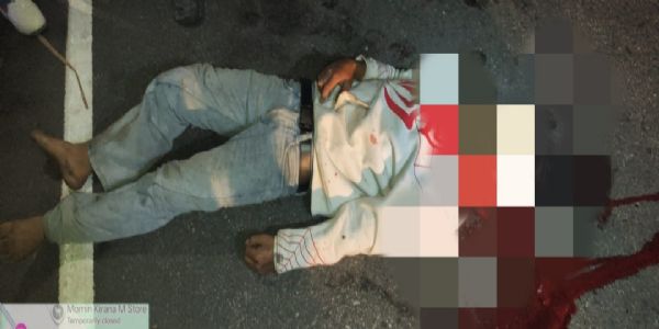 শোণিতপুৰৰ চাৰিদুৱাৰত অচিনাক্ত বাহনৰ খুন্দাত যুৱক নিহত