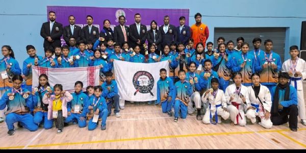 ৰাষ্ট্ৰীয় জু-জিৎসু চেম্পিয়নশ্বিপত ৮২ টা পদকেৰে অসমৰ তৃতীয় শ্ৰেষ্ঠ দলৰ খিতাপ অৰ্জন