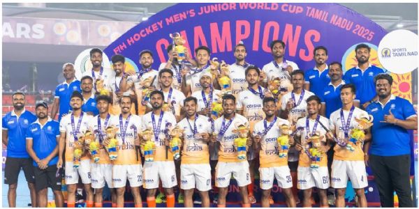 (বাৰ্ষিকী) ভাৰতীয় জুনিয়ৰ পুৰুষ হকী দলে ২০২৫ চনত জয়লাভ কৰে দুটা গুৰুত্বপূৰ্ণ পদক
