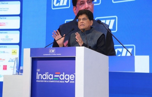 सीआईआई के इंडियाएज 2025 कार्यक्रम को संबोधित करते हुए पीयूष गोयल