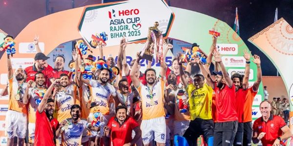 (বাৰ্ষকী) ভাৰতীয় পুৰুষ হকী দলৰ বাবে ২০২৫ চন এটা সুন্দৰ বছৰ, এছিয়াত ১ নম্বৰৰ খিতাপ অক্ষুণ্ণ