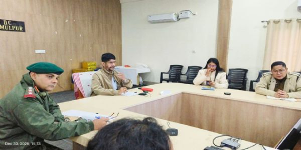 তামুলপুৰত ৰাজহ চক্ৰ ভিত্তিত মকড্ৰিল সন্দৰ্ভত সভা