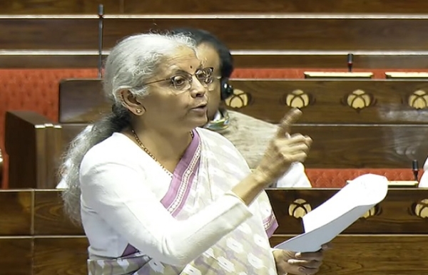 केंद्रीय उत्पाद शुल्क (संशोधन) विधेयक, 2025 पर चर्चा का जवाब देते वित्त मंत्री केंद्रीय उत्पाद शुल्क (संशोधन) विधेयक, 2025 पर चर्चा का जवाब देते वित्त मंत्री