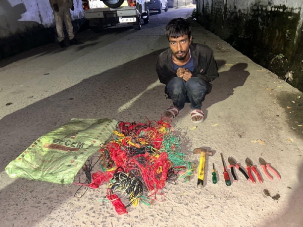 चोरी मामले में शामिल एक गिरफ्तार