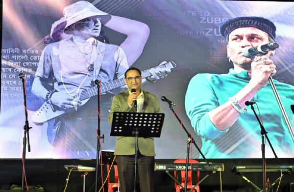 पूसीरे में मनाई गई जुबिन गर्ग की जयंती की तस्वीर। पूसीरे में मनाई गई जुबिन गर्ग की जयंती की तस्वीर।