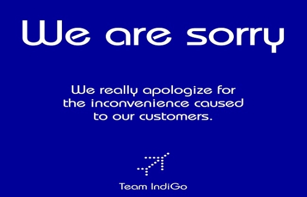 एयरलाइंस ने माफी मांगी एयरलाइंस ने माफी मांगी