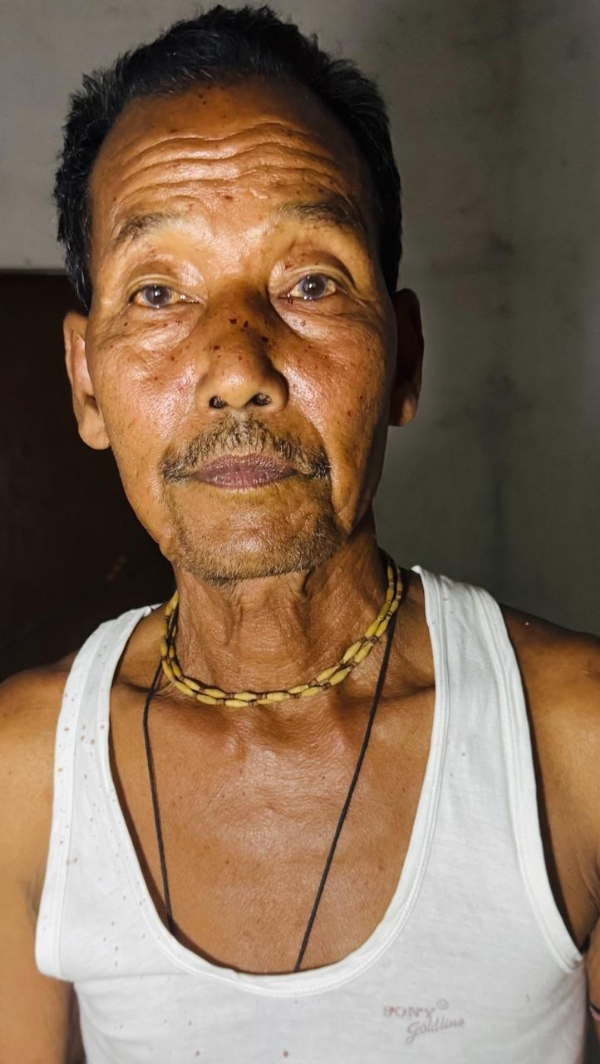 হত্যাকাৰী স্বামীৰ নাম বৃটিছ হাজং।