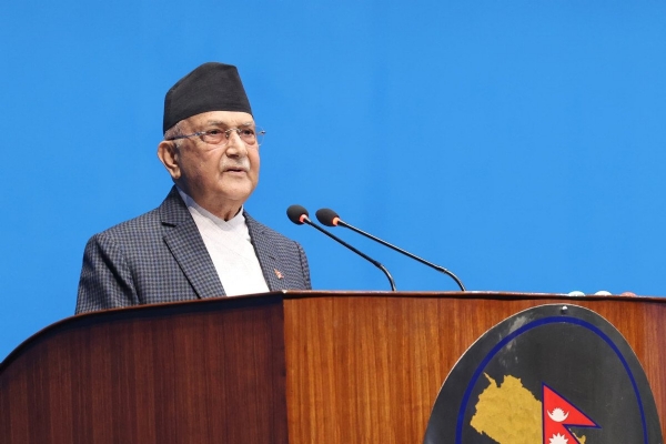 নেপালৰ প্ৰধানমন্ত্ৰী অলি