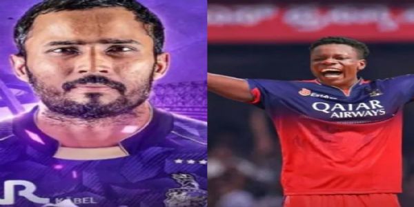 আই পি এল ২০২৫: কেকেআৰৰ শিৱম শুক্লা আৰু আৰচিবিত মুজাৰবাণী চামিল