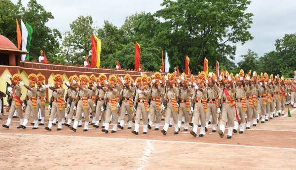 সশস্ত্ৰ সীমা বলৰ তেজপুৰ শালনীবাৰী প্ৰশিক্ষণ কেন্দ্ৰত আজি অনুষ্ঠিত এক  দীক্ষান্ত সমাৰোহত
