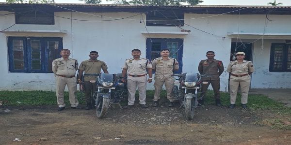 কাছাৰত চুৰি মটৰ চাইকেল উদ্ধাৰ,দুজন চোৰ কৰায়ত্ব