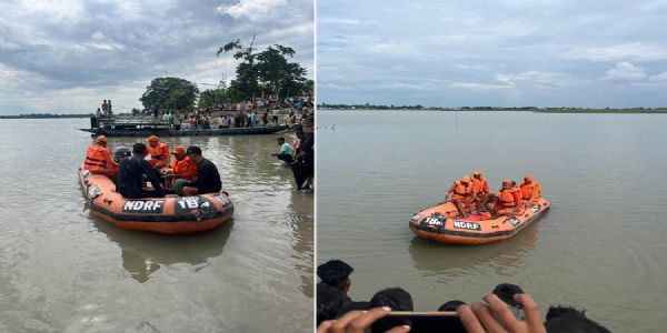 ব্ৰহ্মপুত্ৰৰ নাও দুৰ্ঘটনাৰ দ্বিতীয় দিনটোতো অব্যাহত সাহায্য আৰু উদ্ধাৰ অভিযান, এতিয়াও সন্ধানহীন ৬ জন