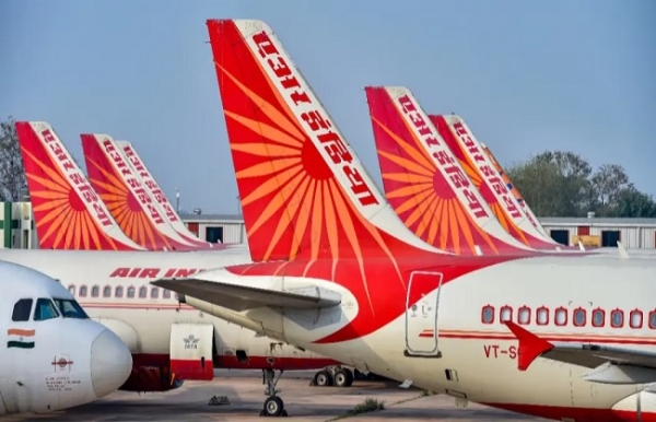 एयर इंडिया के लोगो का प्रतीकात्‍मक चित्र
