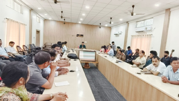 তামুলপুৰত ৰাষ্ট্ৰীয় যোগ দিৱসৰ প্ৰস্তুতি ।