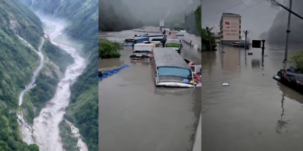 চীনে নেপালক অৱগত কৰা নাছিল তিব্বতৰ হিমতালৰ মথাউৰি ভাঙি যোৱাৰ কথা, সেয়েহে বানপানীৰ ফলত ব্য়াপক ধ্বংসলীলা