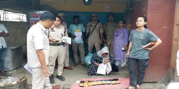 জাগীৰোডত বৃহৎ পৰিমাণৰ ড্ৰাগছসহ মহিলা আটক