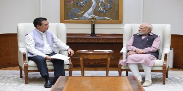 মিজোৰামৰ মুখ্যমন্ত্ৰীৰ প্ৰধানমন্ত্ৰীক সৌজন্যমূলক সাক্ষাৎ, ৰাজ্যৰ উন্নয়নৰ বিষয়ত চৰ্চা