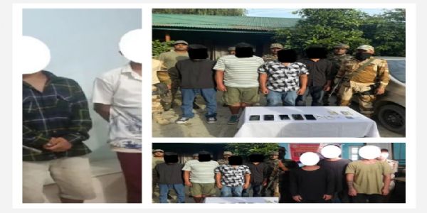 মণিপুৰত আটক ৭ উগ্ৰপন্থী, উদ্ধাৰ বৃহৎ পৰিমাণৰ অস্ত্ৰ-শস্ত্ৰ