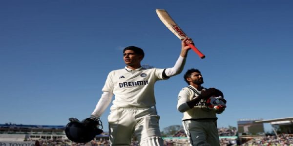 বাৰ্মিংহাম টেষ্টঃ গিলৰ ঐতিহাসিক শতক, জয়ছোৱাল আৰু জাদেজাৰ চমকৰ ফলত ইংলেণ্ডৰ ওপৰত আধিপত্য