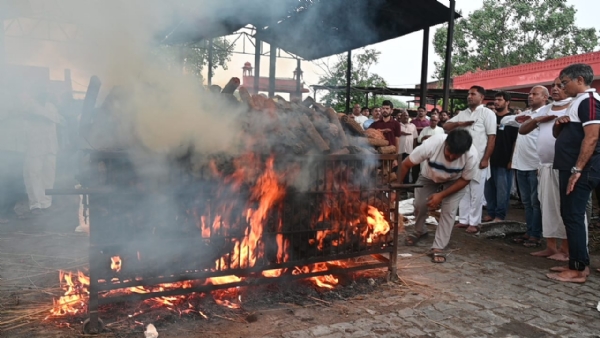 পঞ্চভূতত বিলীন জ্যেষ্ঠ আৰ এছ এছৰ প্ৰচাৰক মানকচান্দ (ভাইজী)