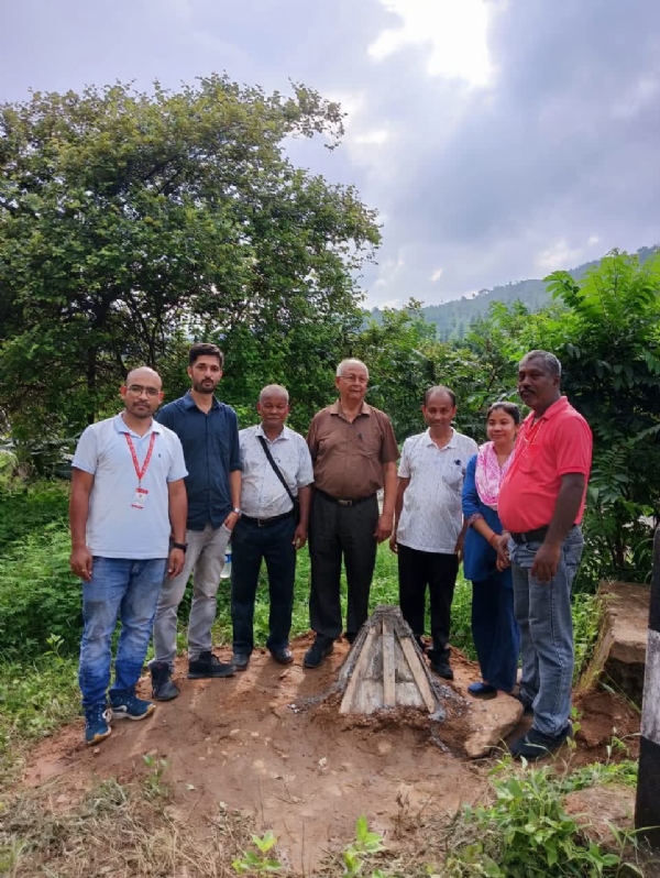 অসম-মেঘালয় সীমান্তত প্ৰথম সীমান্ত স্তম্ভ স্থাপন