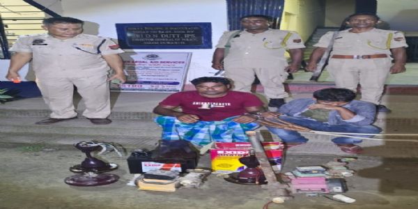 মৰিগাঁৱৰ লাহৰীঘাট আৰক্ষীৰ চোৰৰ বিৰুদ্ধে অভিযান
