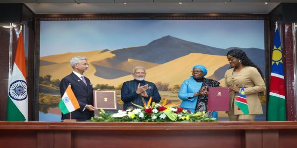 ভাৰত-নামিবিয়া সম্পৰ্কৰ নতুন অধ্যায়, চলিত বৰ্ষৰ শেষৰ ফালে নামিবিয়াত ইউ পি আই