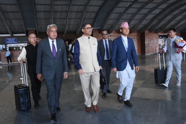 भारतीय विदेश सचिव विक्रम मिस्री काठमांडू पहुंचे