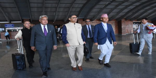 দুদিনীয়া ভ্ৰমণসূচীৰে নেপালত উপস্থিত ভাৰতৰ বৈদেশিক সচিব বিক্ৰম মিশ্ৰী