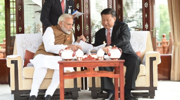 चीन में मोदी-जिनपिंग वार्ता शुरू (फाइल फोटो)
