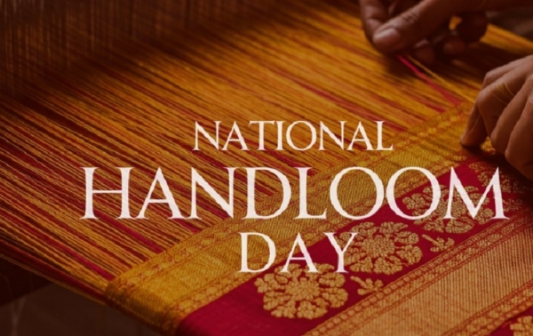 राष्ट्रीय हथकरघा दिवस–प्रतीकात्मक राष्ट्रीय हथकरघा दिवस–प्रतीकात्मक