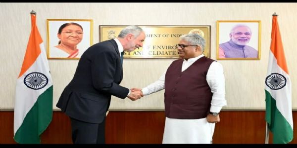 ভূপেন্দ্ৰ যাদৱৰ চিঅ’পি ৩০ৰ সভাপতি আন্দ্ৰে ক’ৰেয়াক সাক্ষাৎ