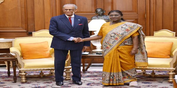 মৰিচাছৰ প্ৰধানমন্ত্ৰীৰ তেওঁৰ ভ্ৰমণৰ অন্তিম পৰ্যায়ত ৰাষ্ট্ৰপতিক সাক্ষাৎ