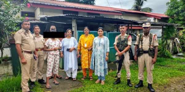 শিৱসাগৰ অ এন জি চিৰ আবাসিক এলেকাৰ ভিতৰৰ পৰা শিশু শ্ৰমিক উদ্ধাৰ