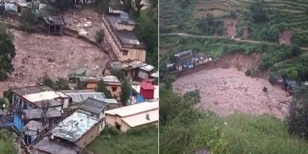 উত্তৰাখণ্ডৰ চামোলী জিলাত ডাৱৰ বিস্ফোৰণঃ নিৰুদ্দেশ ৭ জন, দুজনক উদ্ধাৰ