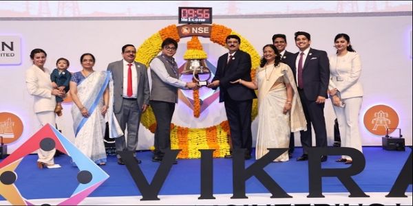 ইছ্যু মূল্যতকৈ প্ৰায় ৩ শতাংশ লাভৰ সৈতে তালিকাভুক্ত হৈছে বিক্ৰান ইঞ্জিনিয়াৰিঙৰ শ্বেয়াৰ