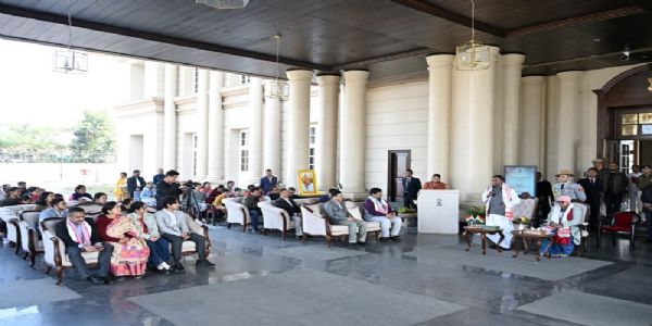 লোকভৱনৰ ব্ৰহ্মপুত্ৰ আৰু বৰাক উইংছ সংযোগী স্কাইৱে উদ্বোধন ৰাজ্যপালৰ