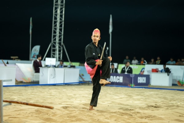 पेंचक सिलाट खिलाड़ी प्रसन्ना बेंद्रे