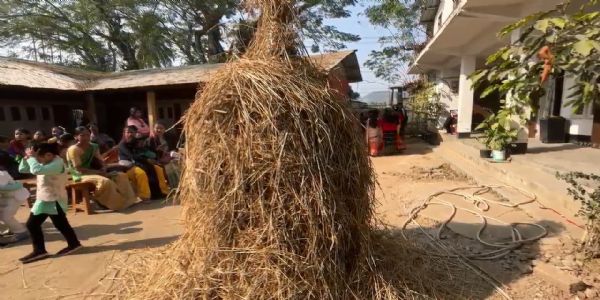 ক্ষেত্ৰীৰ গ্ৰীণভিউ একাডেমীত উদযাপন প্ৰাক ভোগালী