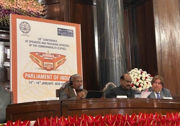 सेंट्रल हॉल में आयोजित राष्ट्रमंडल देशों के संसदों की अध्यक्षों और पीठीसीन अधिकारियों की 28वें  सम्मेलन के दौरान कही।