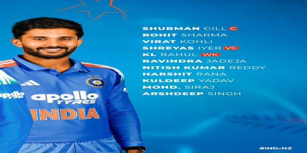 ভাৰতীয় দলৰ টছত জয়লাভ কৰি তৃতীয়খন এদিনীয়াত প্ৰথমে বলিং