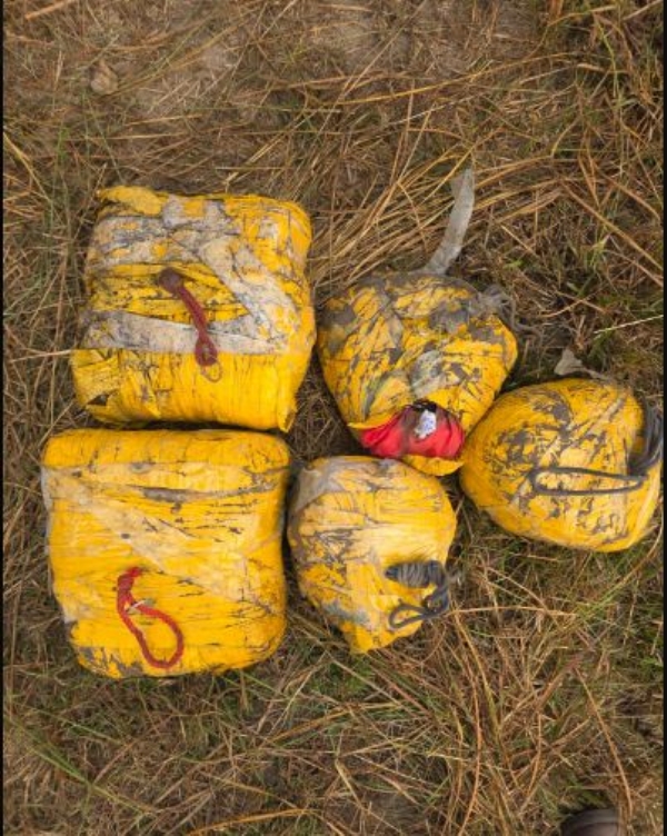 पंजाब पुलिस व बीएसएफ द्वारा बरामद हेराेइन