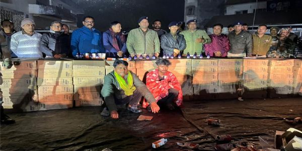 ত্ৰিপুৰাৰ চুৰাইবাৰীত জব্দ ১.২৬ কোটি টকাৰ ক’ডেইন, আটক দুই