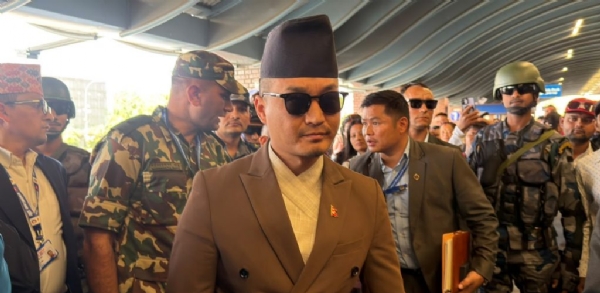 नेपाल के गृहमंत्री सुदन गुरूंग
