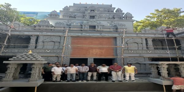 আঠগাঁও সাৰ্বজনীন দুৰ্গাপূজাত এইবাৰ ‘স্বৰ্ণগিৰি’ৰ আকৰ্ষণ